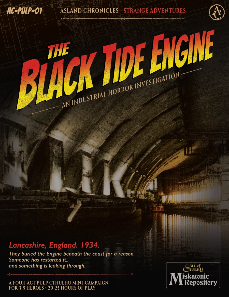 Cover for The Black Tide Engine